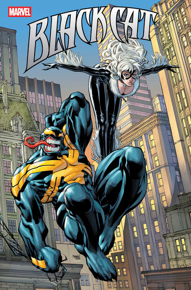 Black Cat #10 comic book by Marvel featuring Black Cat in a dynamic pose with bold cover art.