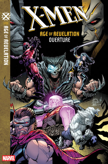 Marvel X-Men Age of Revelation Overture #1 back issue comic book, cover art featuring X-Men characters and Marvel branding.