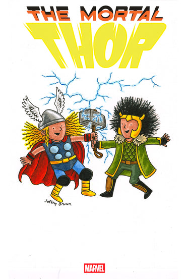 Thor #1 Jeffrey Brown Cvr