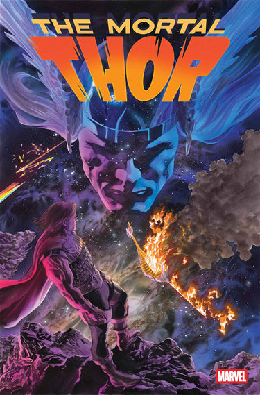 Marvel Mortal Thor #8 comic book featuring Thor wielding his hammer in dynamic action scene.