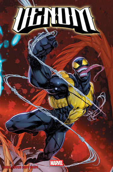 Marvel Venom #255 Iban Coello 9-Part Connecting Variant comic book cover, featuring Venom in dynamic action.