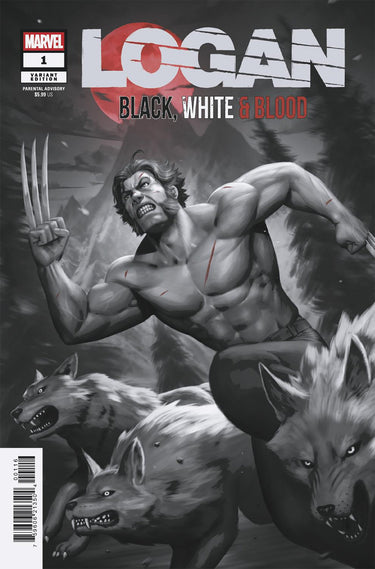 Logan Black, White & Blood #1 Woo-Chul Lee Variant (VF+) - State of Comics