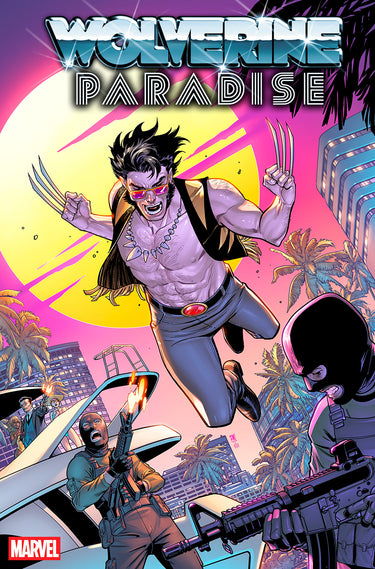 Marvel Wolverine Paradise #2 comic book featuring Paco Medina's cover art, in a 1:25 variant edition, pre-order collectible.