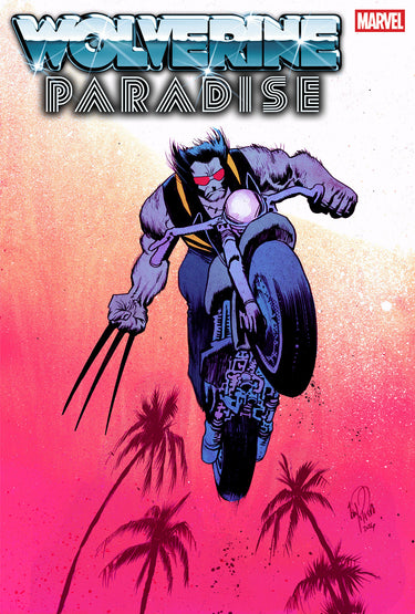 Marvel Wolverine Paradise #2 James Harren Variant pre-order comic featuring detailed cover art with Wolverine and vibrant colors.