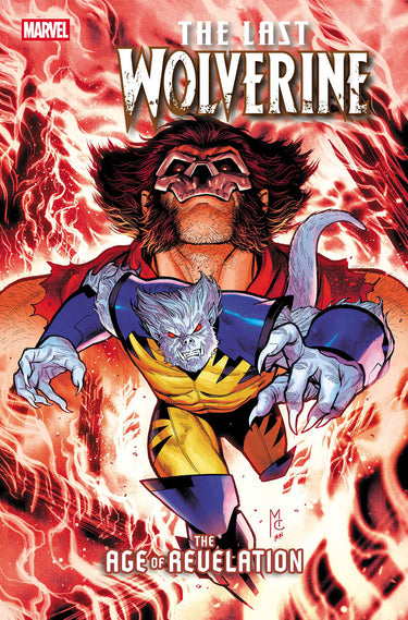 Marvel The Last Wolverine #1 back issue comic book with cover art featuring Wolverine in a dynamic pose.