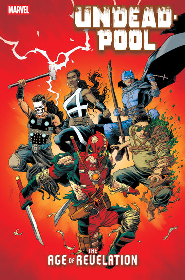 Marvel Undeadpool #1 comic book featuring Declan Shalvey variant cover, with colorful artwork and detailed illustration.