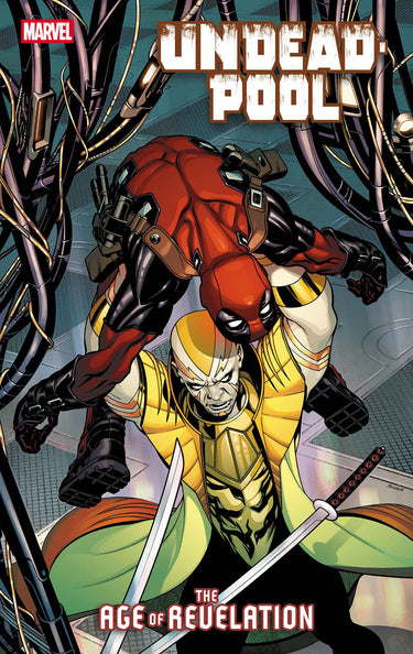 Marvel Undeadpool #1 Mike Mckone Revelation Variant back issue comic book cover featuring Deadpool in a dynamic pose.