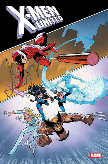 Marvel X-Men United #10 Justin Mason variant comic book, pre-order edition with cover art by Justin Mason