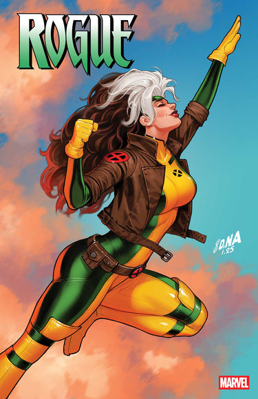 Marvel Rogue #5 comic book featuring Rogue in her classic costume with dynamic action pose and vibrant cover art.