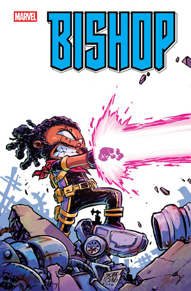 Marvel Bishop #1 Skottie Young Variant pre-order comic book featuring dynamic cover art and detailed character illustration.