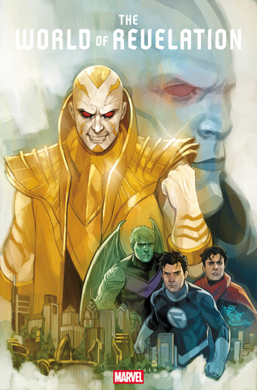 Marvel World Of Revelation #1 comic book back issue featuring vibrant cover art and classic superhero illustrations.
