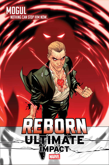 Marvel Reborn: Ultimate Impact #1 comic book featuring Stefano Caselli's character first appearance variant cover art.