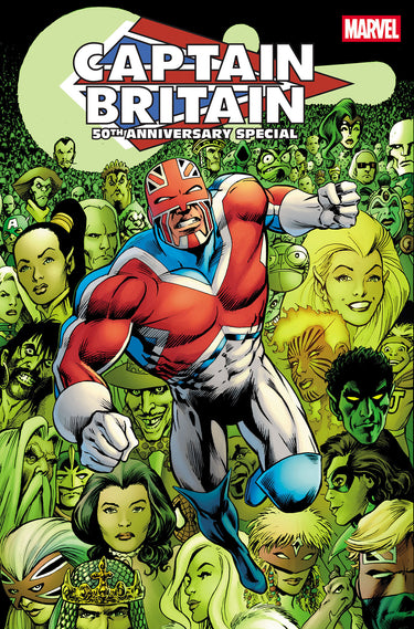 Captain Britain 50th Anniversary Special #1