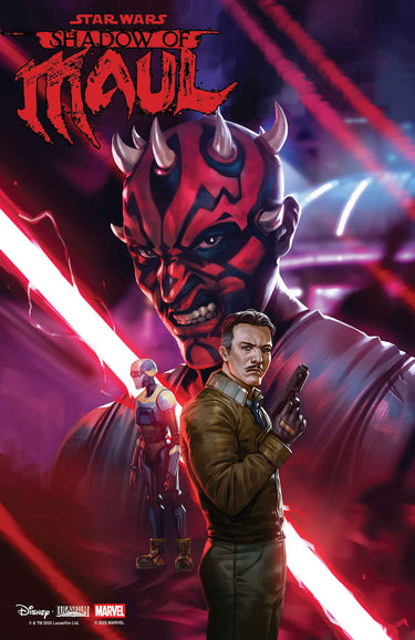 Marvel Star Wars Shadow of Maul #5 pre-order comic book featuring Maul on the cover, vibrant artwork and detailed illustration.