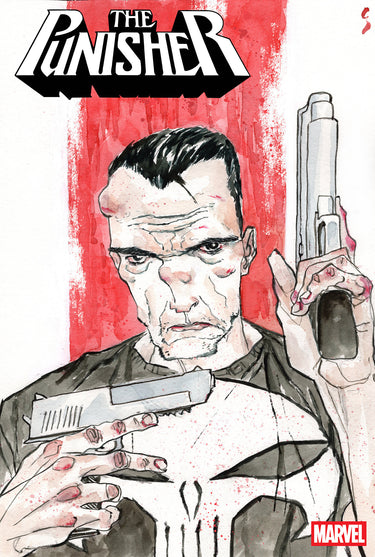 Punisher #9 Geoff Shaw Art Style Variant Bg