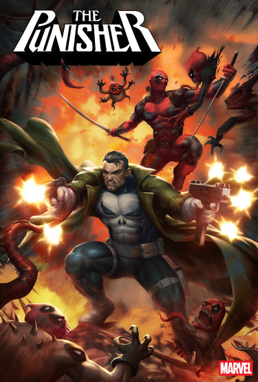 Punisher #9 Kendrick LIM Variant Bg