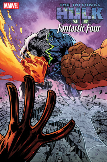 Infernal Hulk vs. Fantastic Four #1 Danny Earls Variant