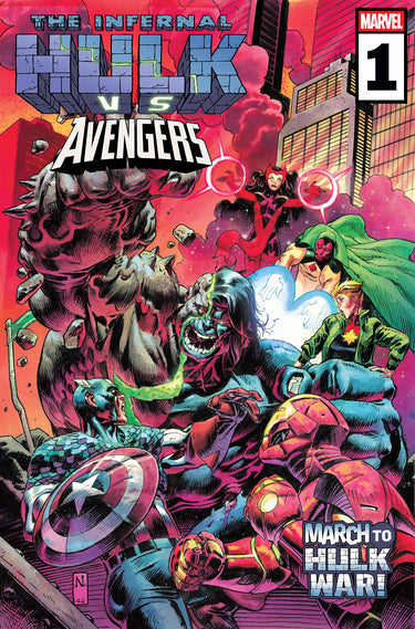 Infernal Hulk Vs. Avengers #1 Cvr A