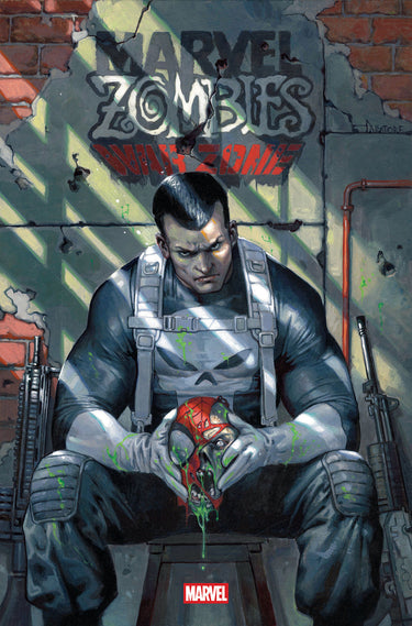 Pre-order Marvel Zombies: War Zone #4 comic book with Davide Paratore variant cover, featuring zombie characters in a dark, intense scene.