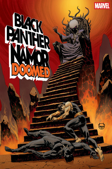 Black Panther/Namor: Doomed #5 cover by Dave Johnson