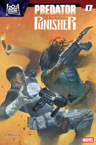 Predator vs. Punisher #1 Cvr C Fabrizio De Tommaso 1:25 Variant