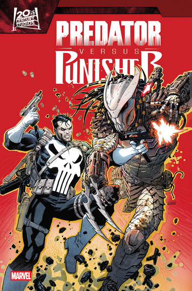 Predator vs. Punisher #2 Cvr A cover by Dustin Weaver