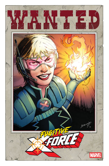 Fugitive X-Force #1 Cvr B Mark Bagley Wanted Variant cover by Mark Bagley