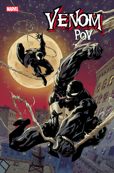 Marvel Venom POV #1 Cvr A pre-order comic book cover featuring Venom artwork