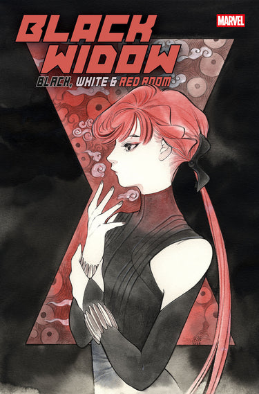 Marvel Black Widow: Black, White & Red Room #2 Cvr B Peach Momoko Red Room Variant comic cover