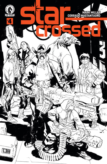 Star-Crossed #4 Cvr B B&w Stuart Immonen