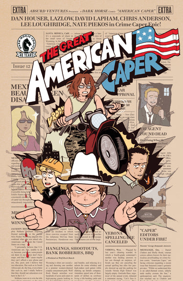 American Caper #12 Cvr C Caroline Cash