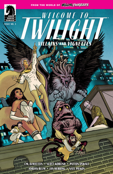 Minor Threats: Welcome to Twilight—Villains and Vignettes #3 cover B by Kevin Maguire, Dark Horse comic pre-order