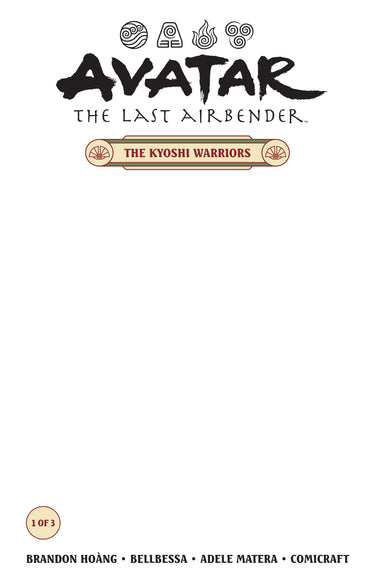 Comic book cover of Avatar The Last Airbender: The Kyoshi Warriors #1 by Dark Horse Comics, featuring vibrant characters and artwork.