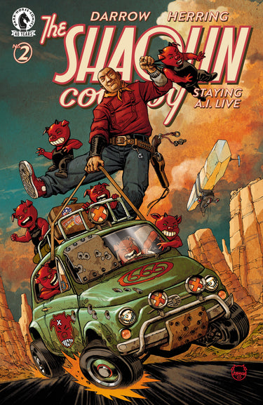 Shaolin Cowboy Staying A.i.live #2 Cvr C Dave Johnson