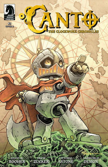 Canto: The Clockwork Chronicles #3 Cover B comic by David Petersen, Dark Horse Comics