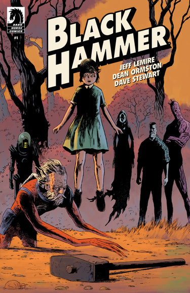Black Hammer #1 Facsimile Reprint Cvr A by Dean Ormston, Dark Horse Comics cover art