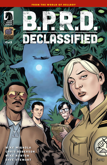 B.P.R.D.: Declassified #1 Cvr A comic book cover by Dark Horse Comics