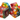 Old School 7 Piece DnD RPG Dice Set: Gradients - Psychodelic Trip - State of Comics