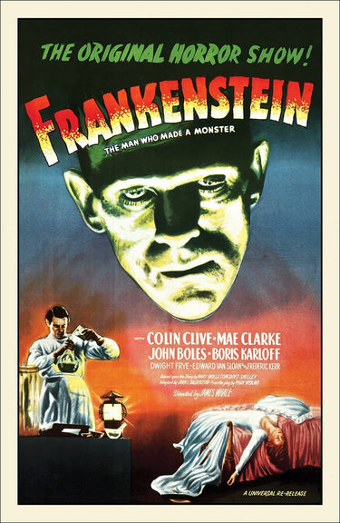Frankenstein 11x17 The Original Horror Show! - State of Comics