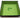 Old School Dice: Square Rolling Tray - Green w/ Blue Back - State of Comics