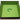 Old School Dice: Square Rolling Tray - Green w/ Blue Back - State of Comics