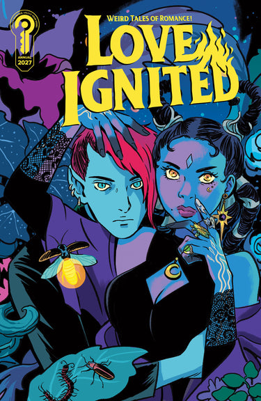 Love Ignited 2027 cover C by Natacha Bustos, 1:10 ratio variant comic from Ignition Press