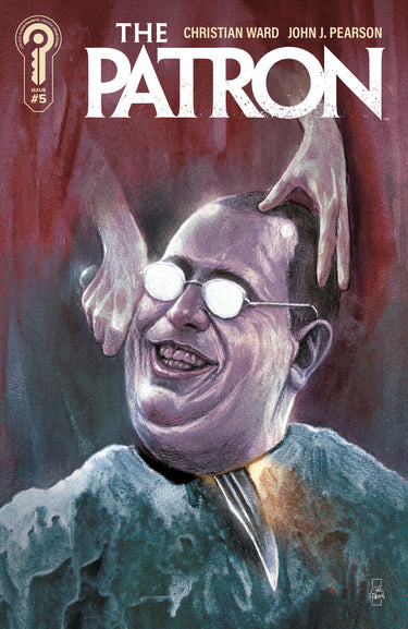 The Patron #5 Cover B by John J. Pearson, pre-order comic from Ignition Press