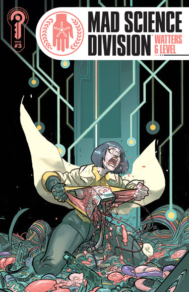 Mad Science Division #3 Cvr B by Riley Rossmo, Ignition Press pre-order comic cover
