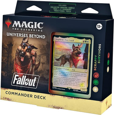 Magic The Gathering Universes Beyond Fallout Scrappy Survivors Commander Deck - State of Comics