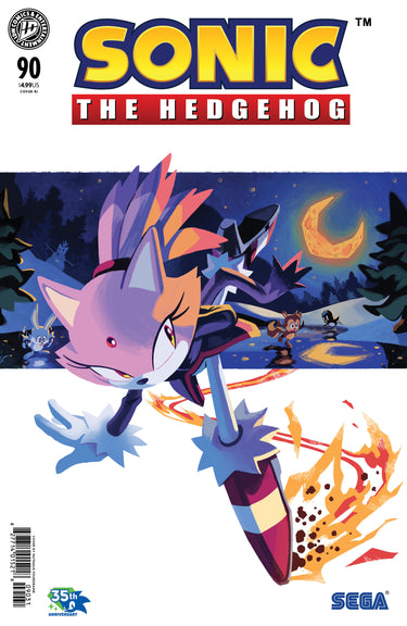 Sonic the Hedgehog #90 Variant RI 1:15 Fourdraine