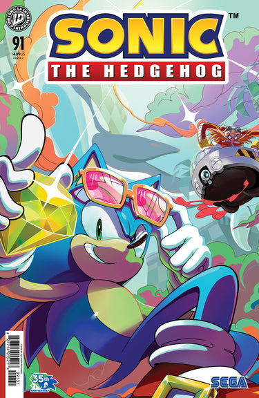 Sonic the Hedgehog #91 Variant C Richards