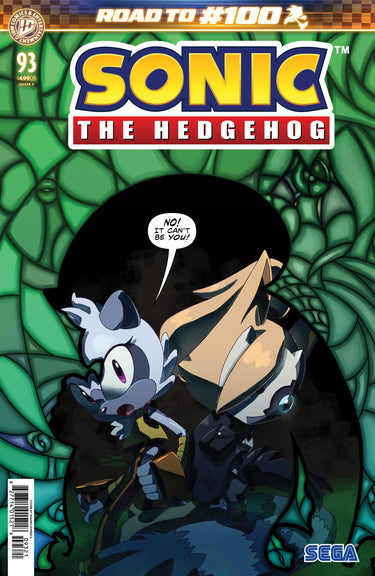 Sonic the Hedgehog #93 Cvr B Variant Fonseca cover by Mauro Fonseca