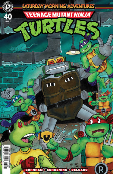 Teenage Mutant Ninja Turtles Saturday Morning Adventures #40 Variant B Lavigne