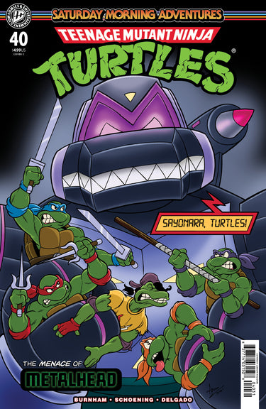 Teenage Mutant Ninja Turtles Saturday Morning Adventures #40 Variant C Hazouri